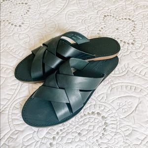 Madewell Leather Crisscross Sandals